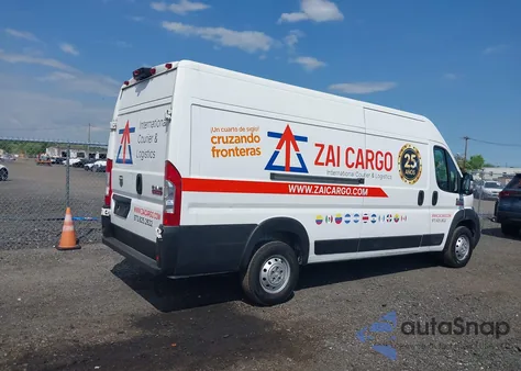 2021 Ram Promaster 3500 Cargo Van High Roof 159 Wb Ext z USA, uszkodzony, nr VIN 3C6MRVJG8ME537669